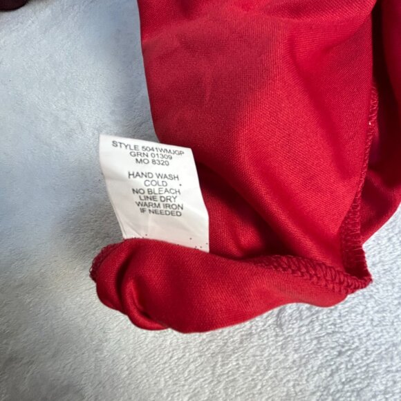 Sara Michelle Women Plus Size 3X Red & Black Ombre Glitter Poncho Top Blouse New - Picture 6 of 9